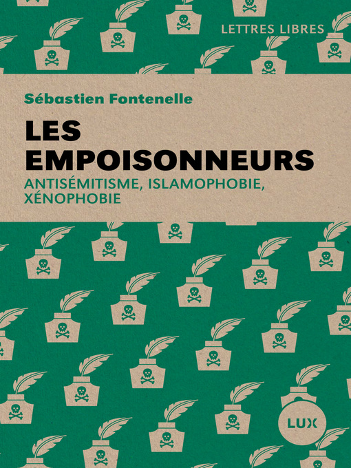 Title details for Les empoisonneurs by Sébastien Fontenelle - Wait list